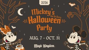 mickey's not so scary halloween party 2026